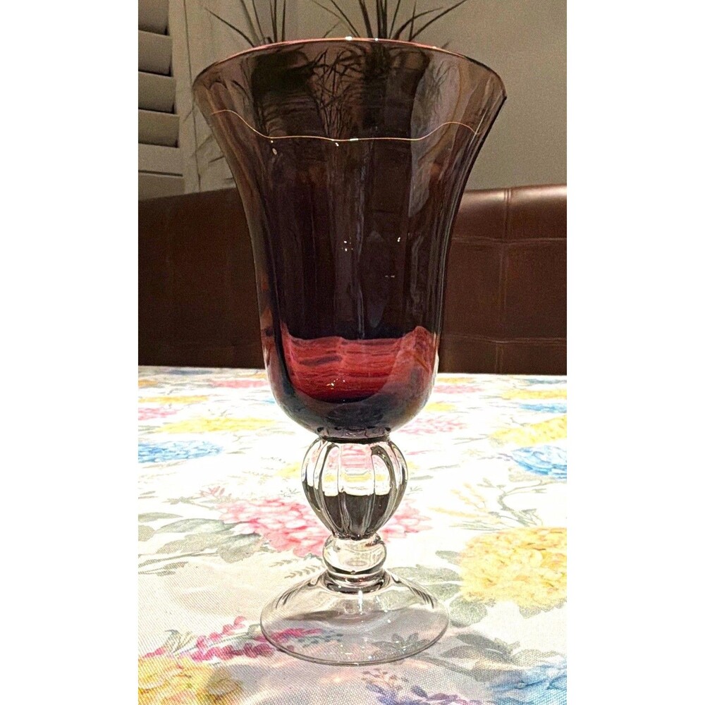 Vintage Lenox colore Amethyst purple Water Goblet 1 replacement